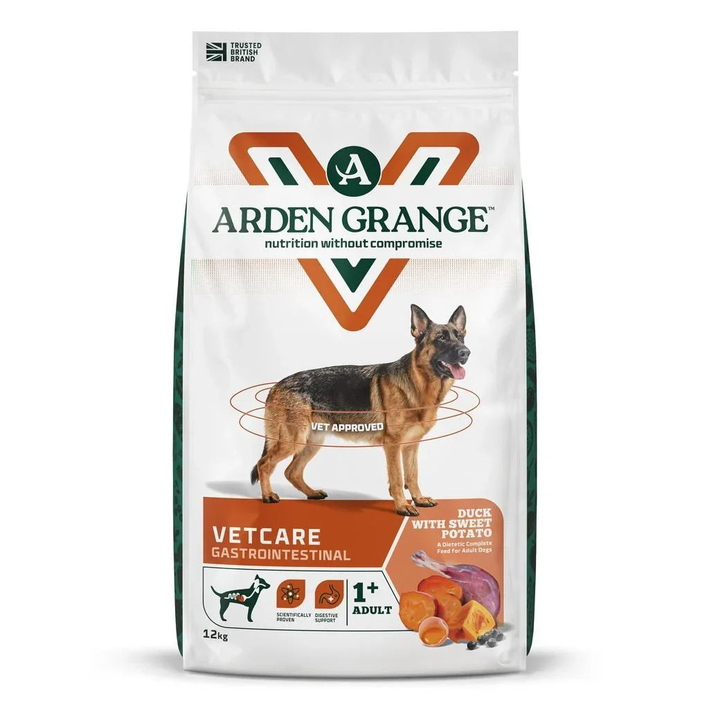 Arden Grange VetCare Gastrointestinal Duck with Sweet Potato 12 kg