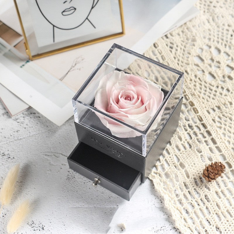 Eve Valentine's Day Eternal Flowers Gift Box Ornaments