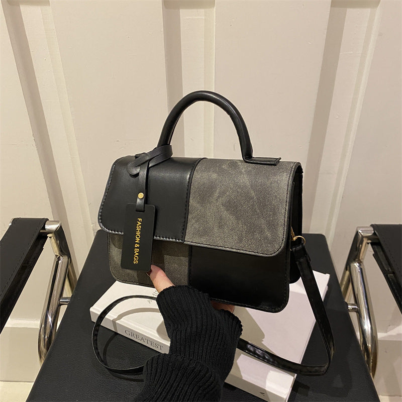 This Years Fashion Trend Textured Patchwork Tote Bags