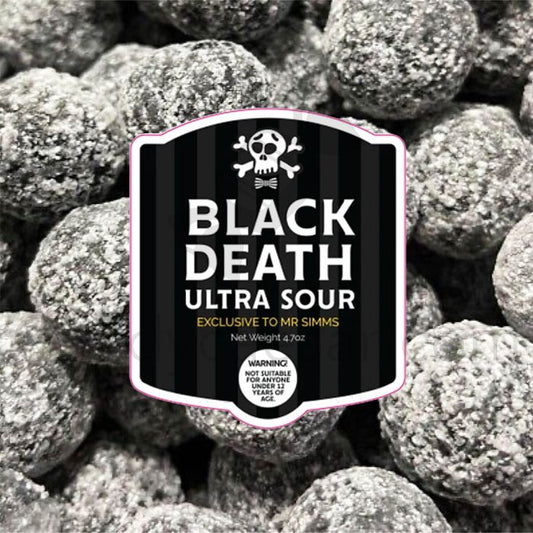 Black Death Ultra Sour Sweets – World's Sourest Candy Challenge