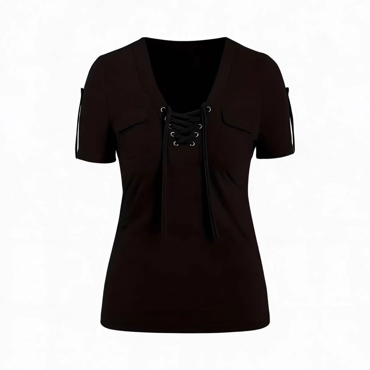 Fashionable Casual Women's Short-sleeve Top