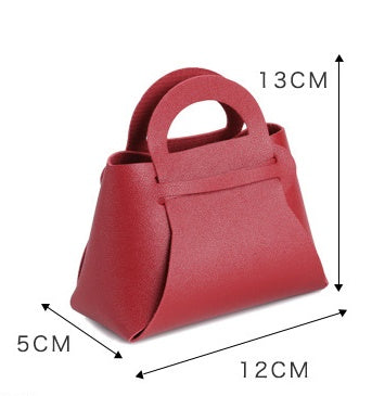 Modern Minimalist Leather Candy Box With Ribbon