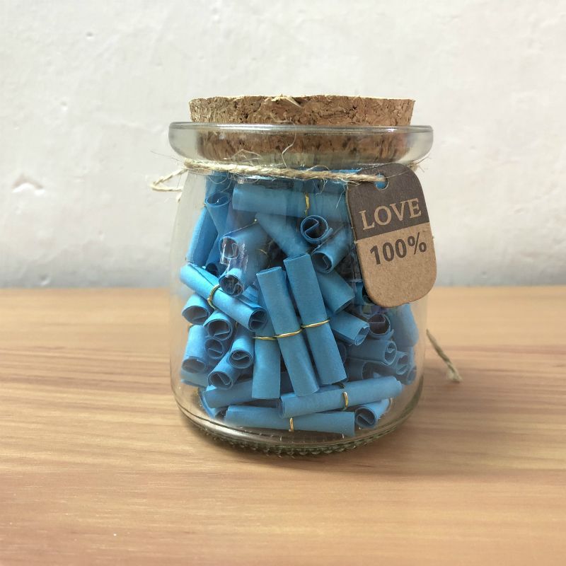 Wishing Bottle Love Letter Paper Wish Scroll Valentine's Day Graduation Gift Love Letter Capsules Diy Children's Day Teacher