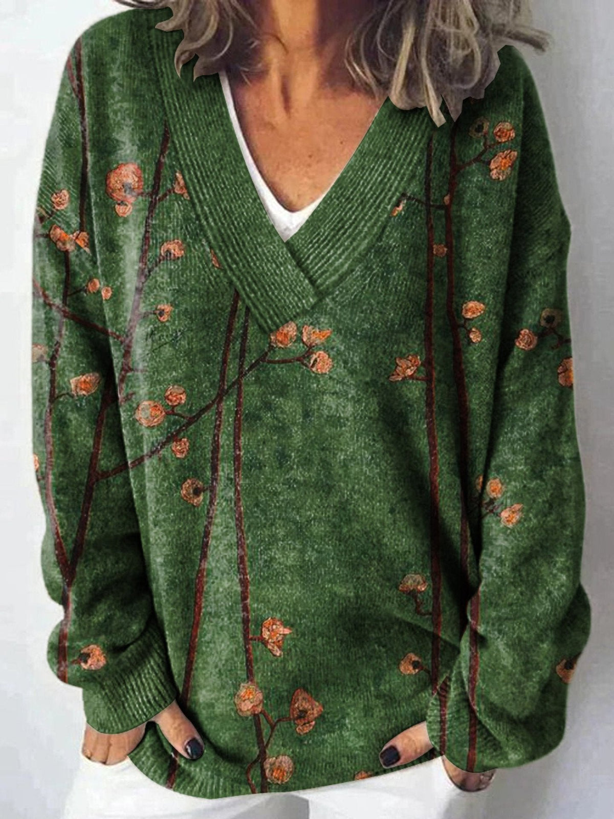 Loose And Lazy Style Soft Glutinous Pullover Women's Top