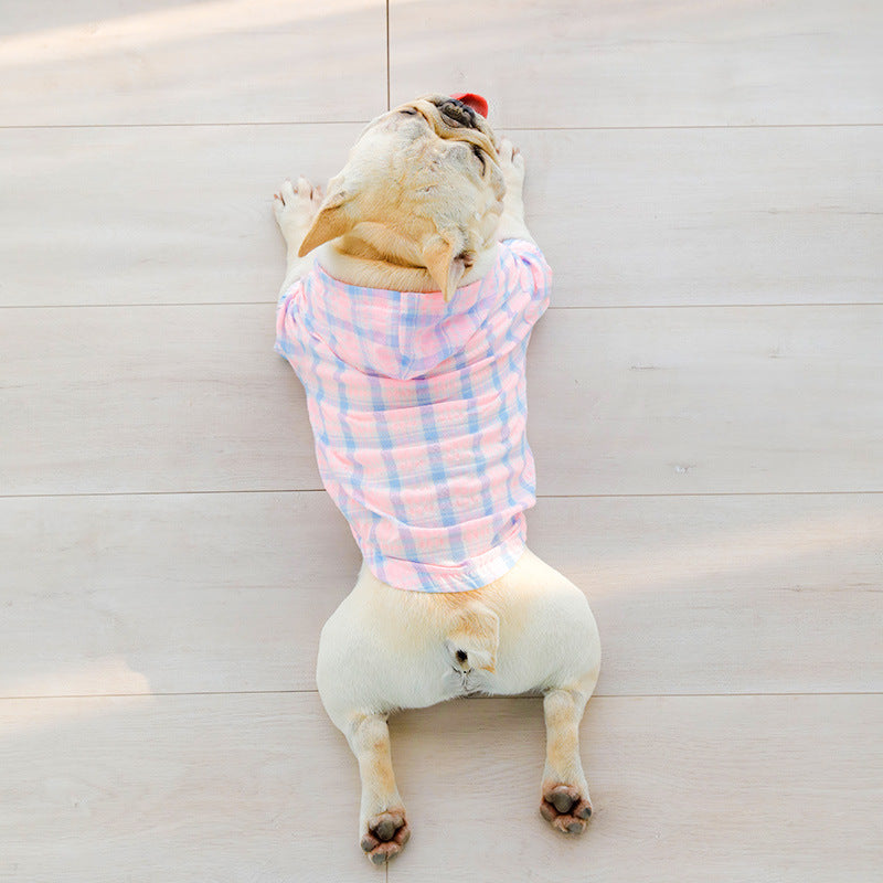 Plaid Teddy Fadou Schnauzer Clothes