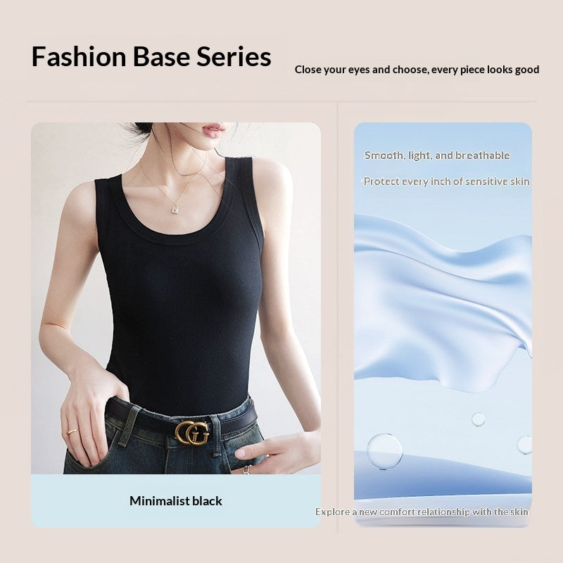Womens Thin Ice Silk Modal Camisole