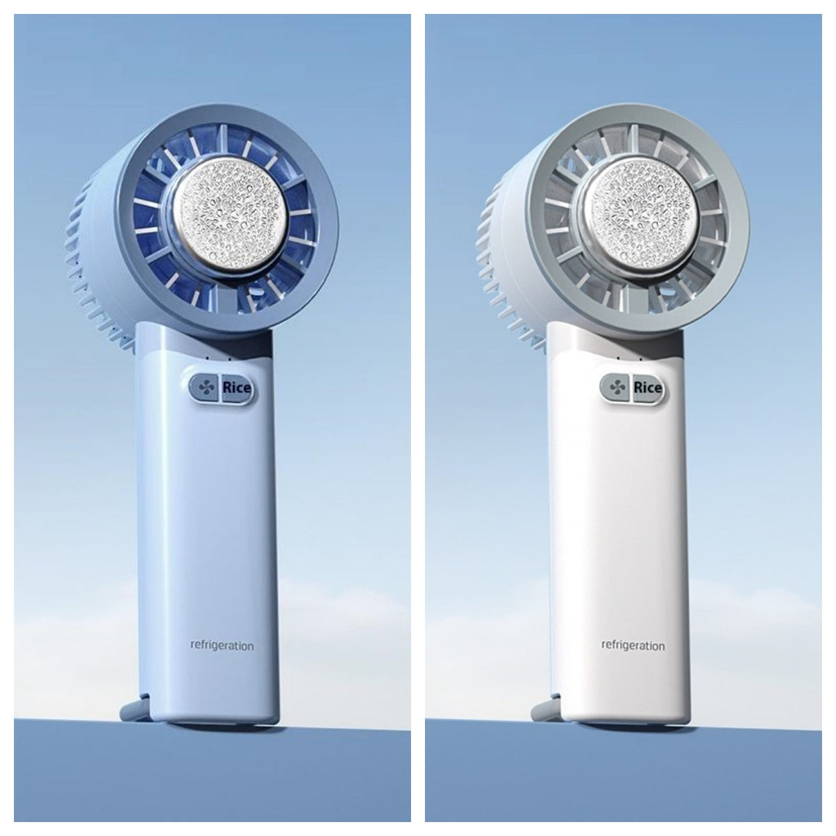 Summer Gadget Handheld Turbo Jet Fan Mini Portable Ice Cold Fan Generation Brushless Motor Wind High Speed Duct Fans Violent Blower