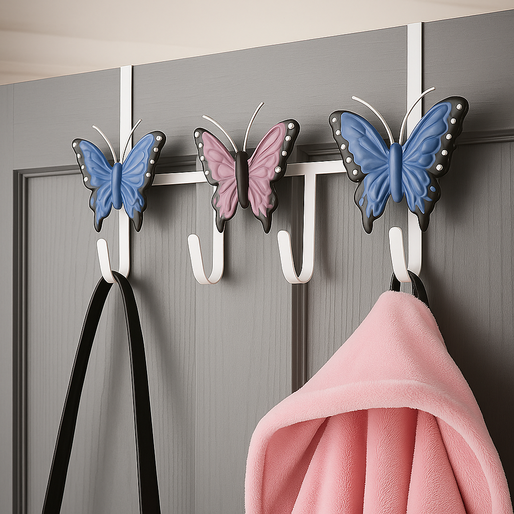 Butterfly Over the Door Hanger