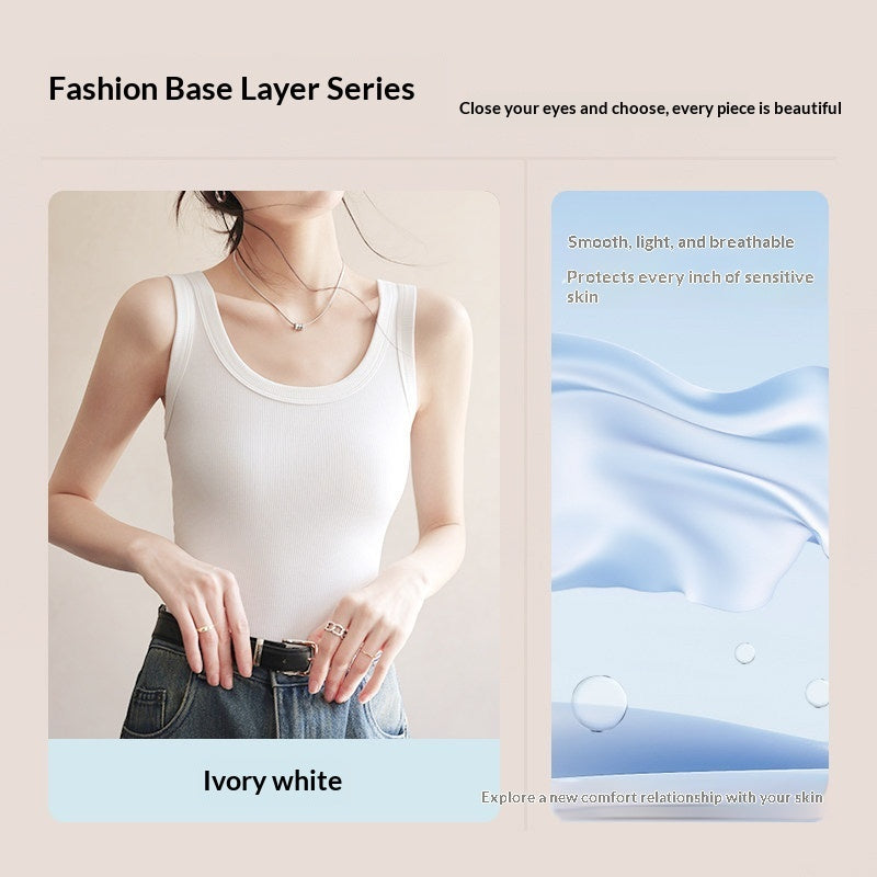 Womens Thin Ice Silk Modal Camisole