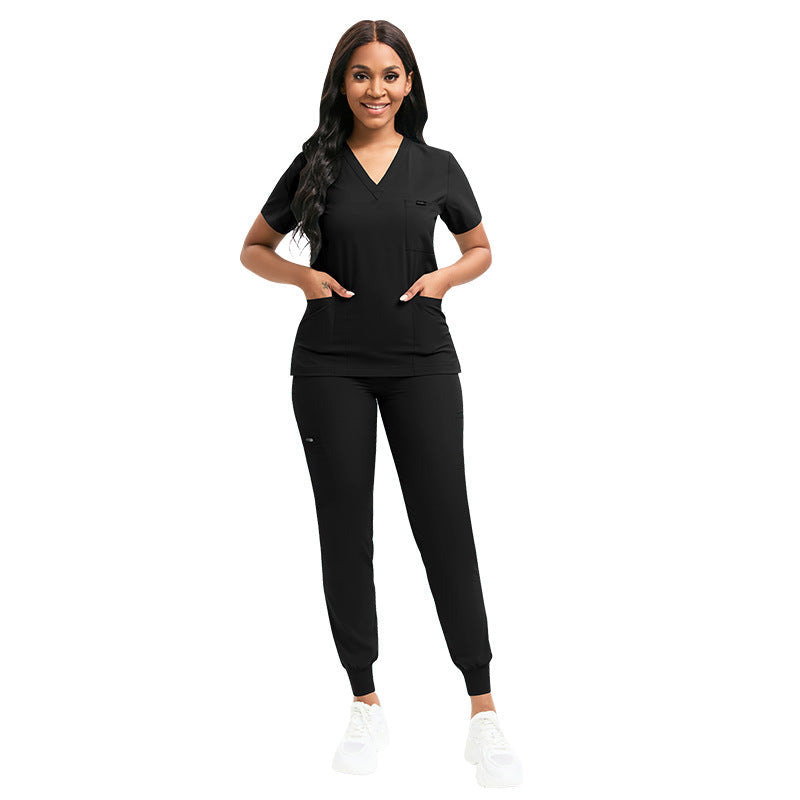 Pet Clinic Nurse Work Clothes Frosted Suit
