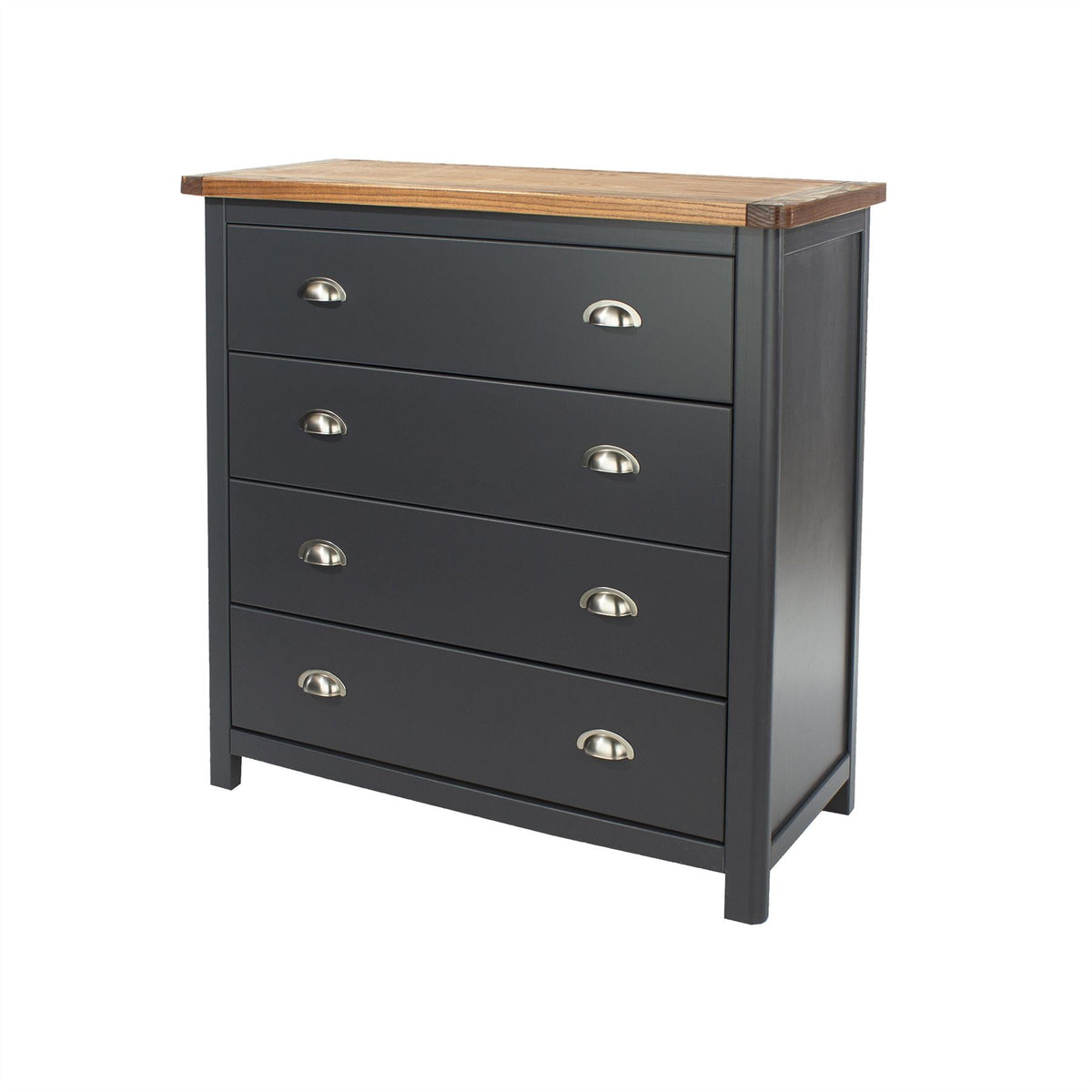 Dunkeld Midnight Blue 4 Drawer Chest