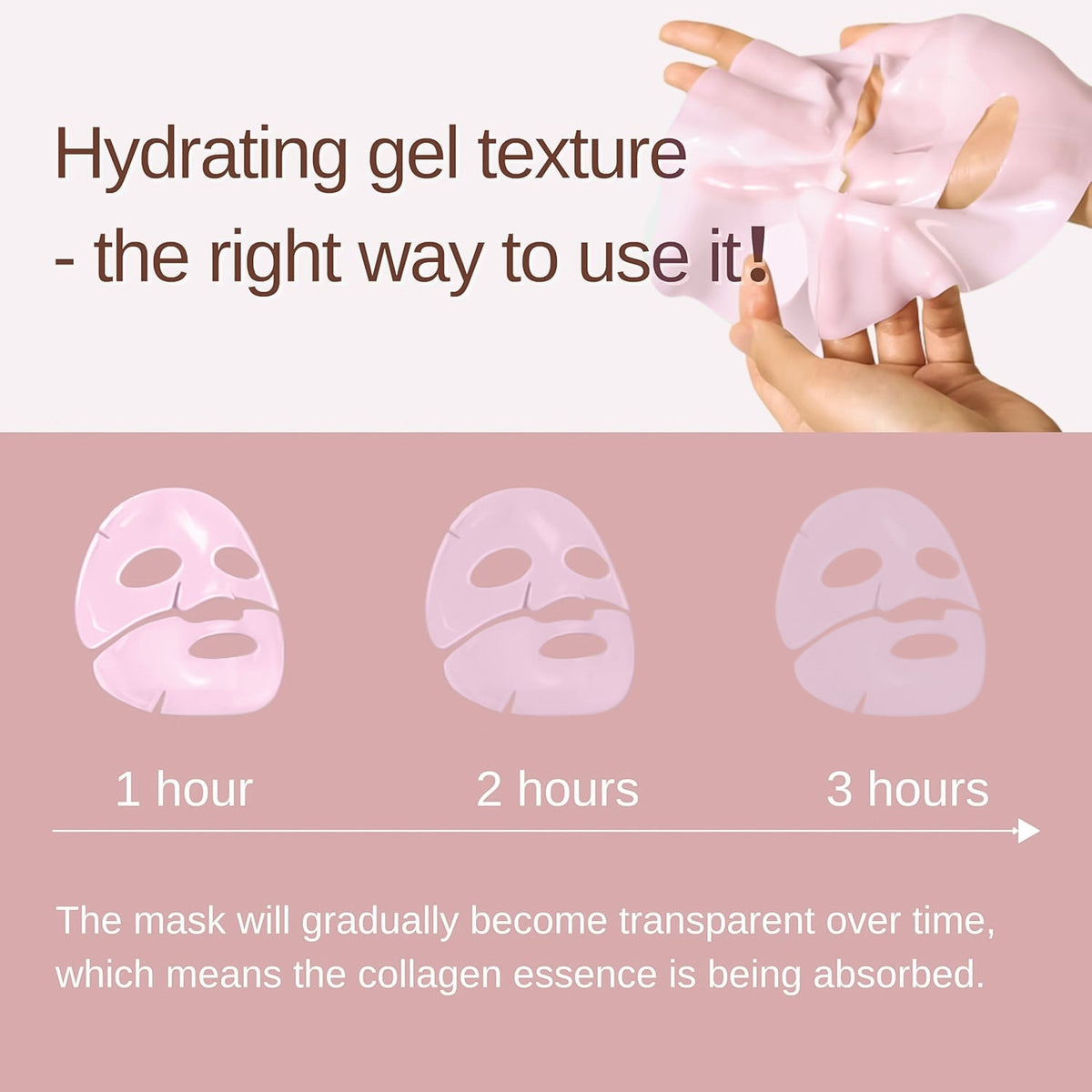 PDRN Jelly Split Face Mask 28gx4pcs