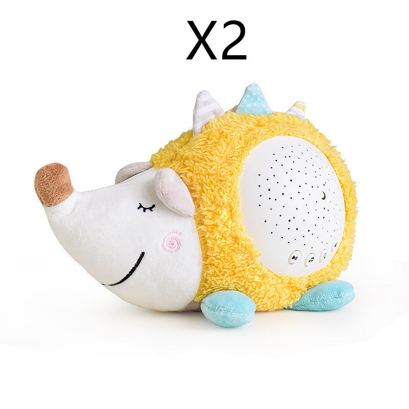 Starfish LED Rotating Star Projector Lighting Moon Starry Sky Children Baby Night Sleep Light Battery Emergency Projection Lamp