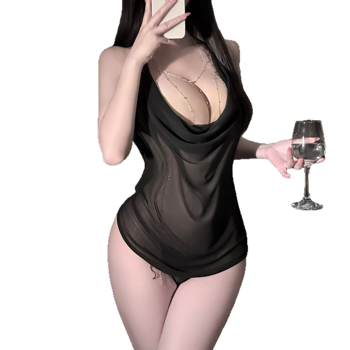 Sexy Lingerie Pure Desire Transparent Tempting