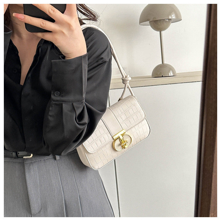 New Retro Simple Hand-carrying Small Square Bag