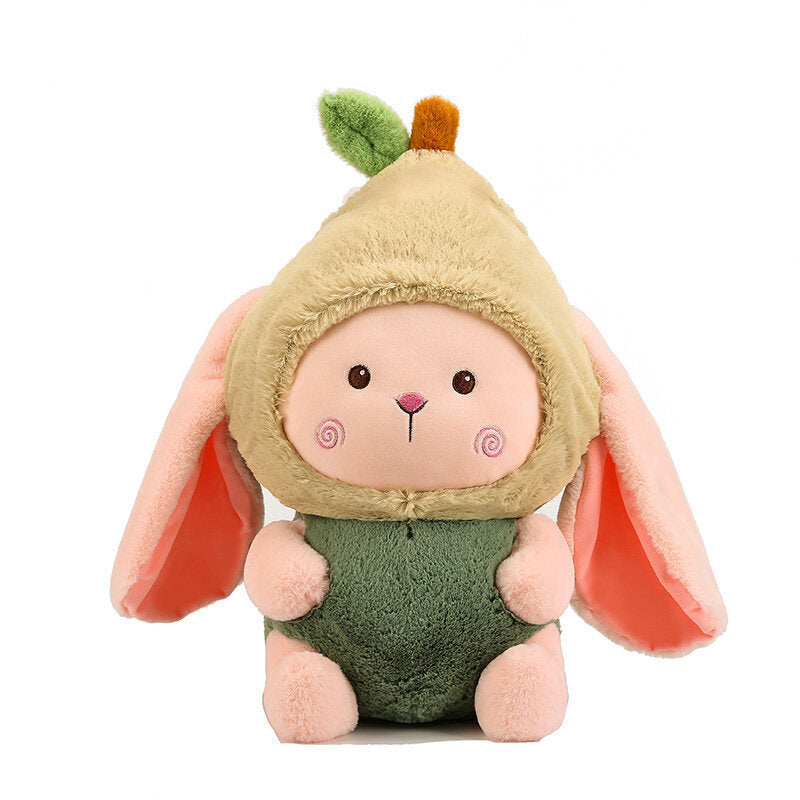 Cute And Adorable Fruit Rabbit Doll Cartoon Plush Toy