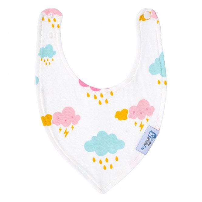 Baby Bandana Dribble Bibs Cotton | Pack of 8 Girls