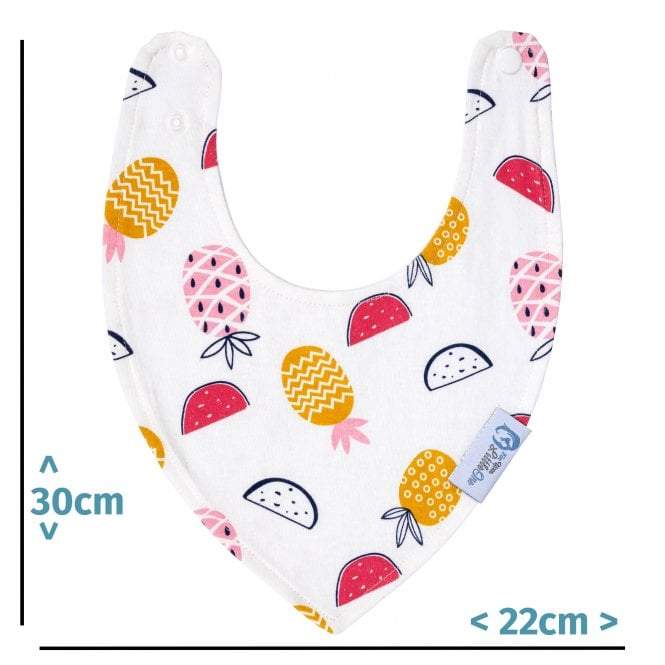 Baby Bandana Dribble Bibs Cotton | Pack of 8 Girls