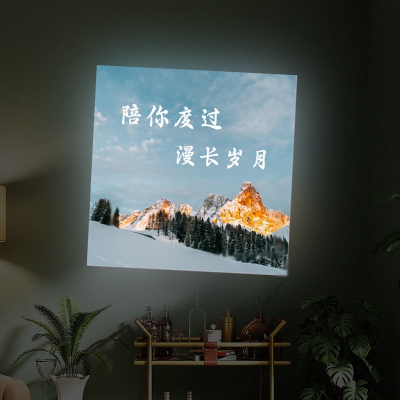 Valentine's Day Gift Projector Lamp Romantic Atmosphere