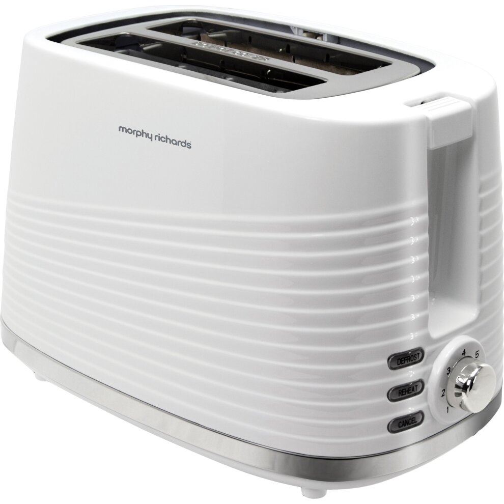 Morphy Richards White Dune 2 Slice Toaster