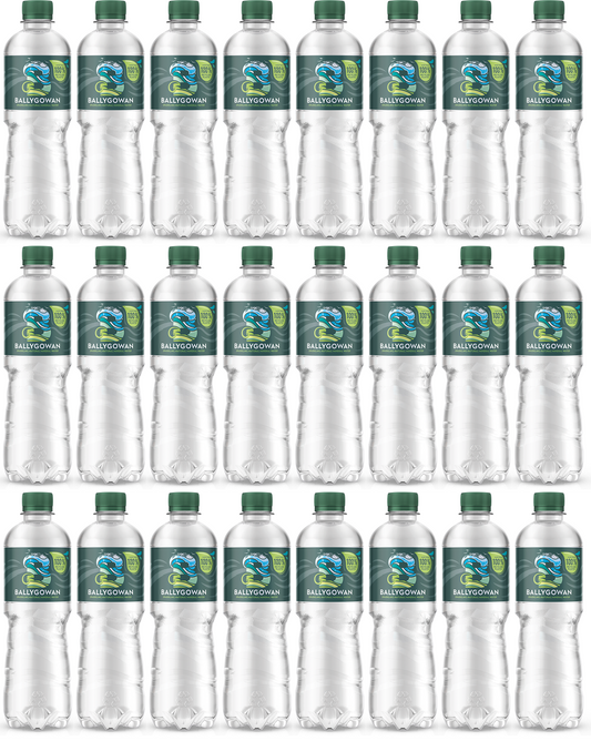 Ballygowan Sparkling Natural Mineral Water 500ml — Case of 24