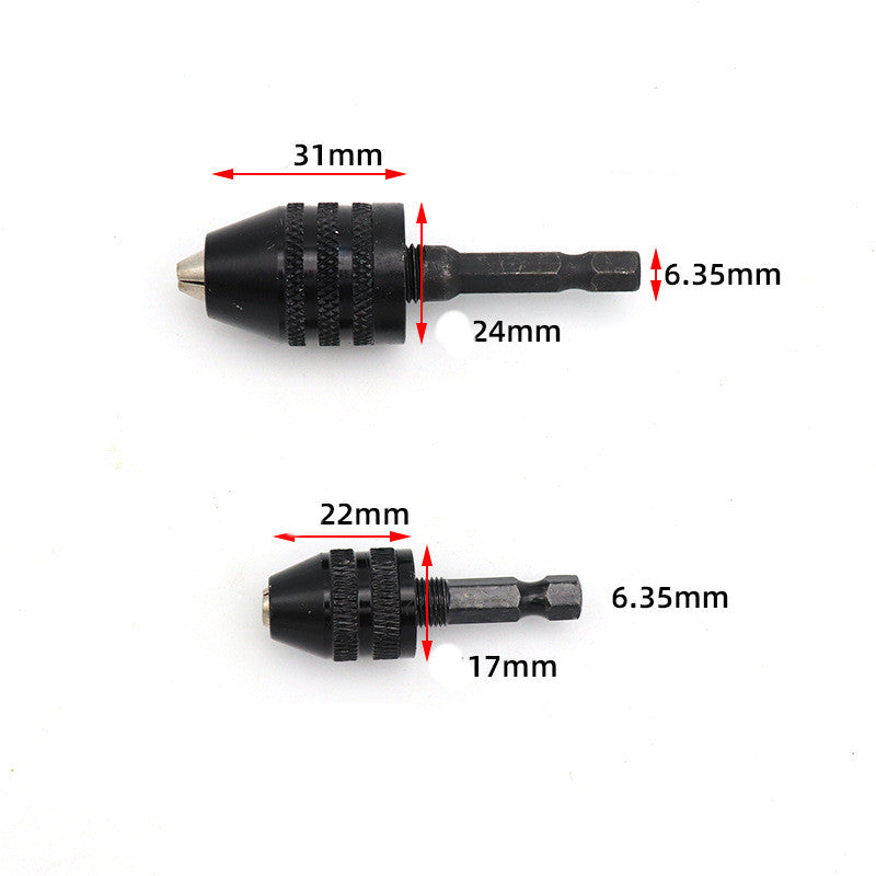 0.3-6.5mm Quick-change Hexagonal Handle Three-jaw Custom