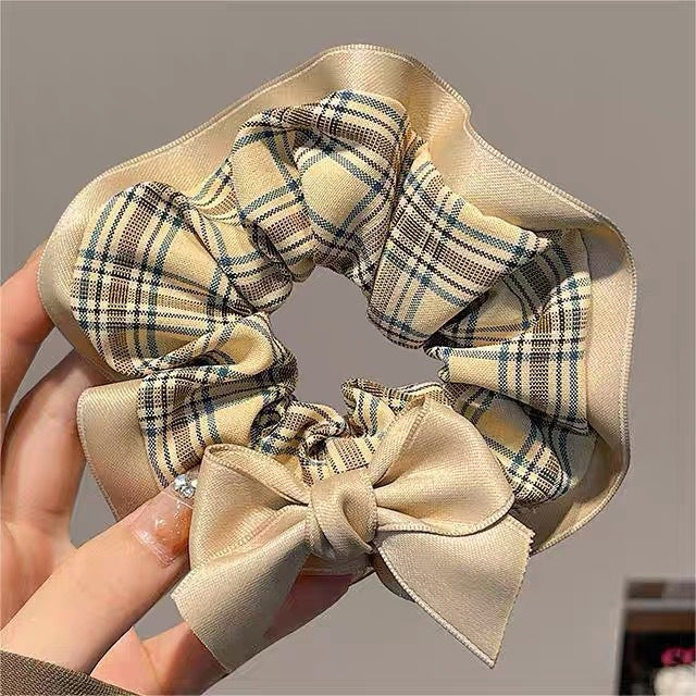 Summer Super Fairy Sweet Lace Large Intestine Hair Ring
