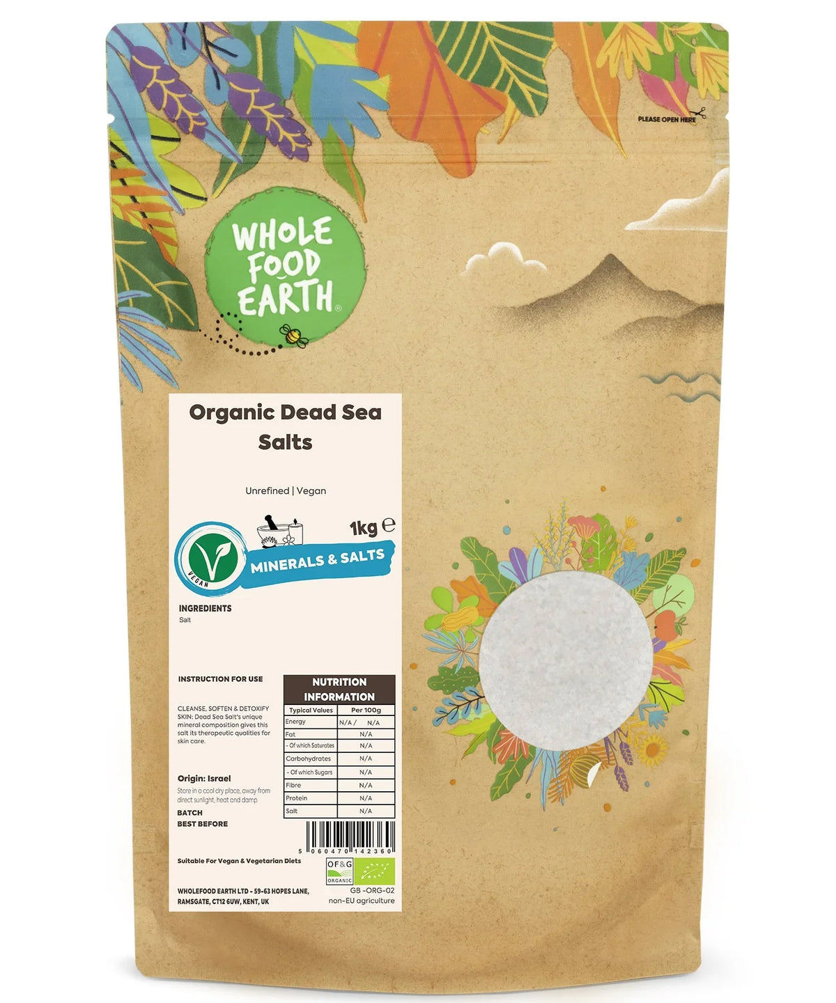 Organic Dead Sea Salts