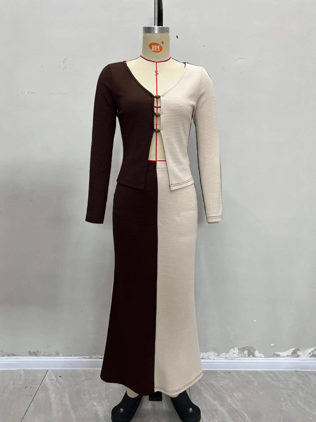 Fashion Women's Wear Temperament Commute Color Matching Suit