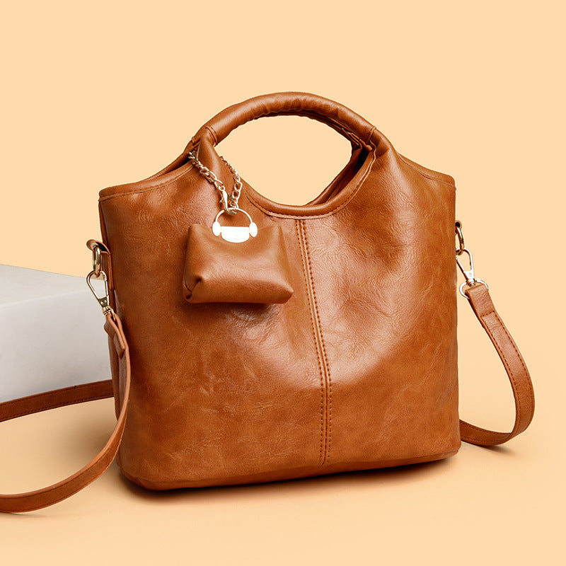 Womens Retro All-Match Shoulder Crossbody Bag