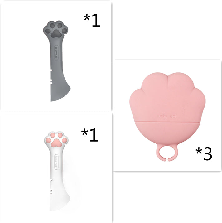 Multifunctional can opener for pet canned spoon