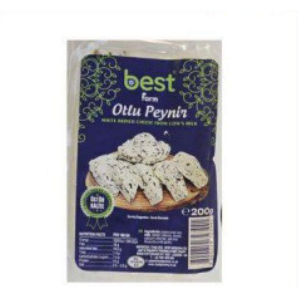 Best Farm Van Otlu Peynir Turkish Herb White Brined Cheese 200g