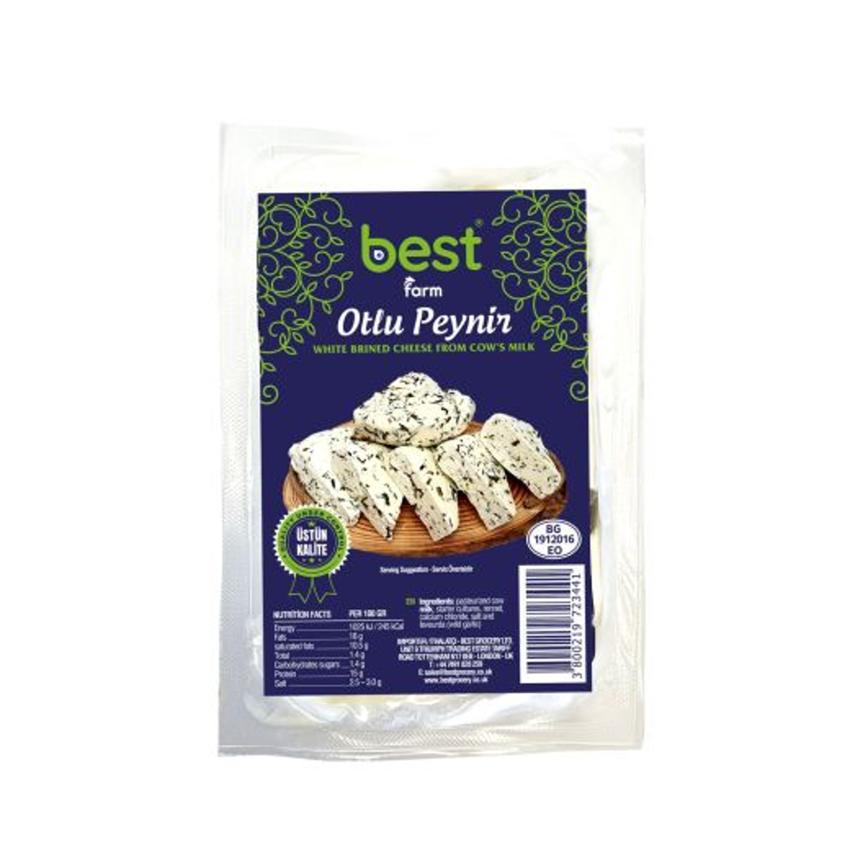 Best Farm Van Otlu Peynir Turkish Herb White Brined Cheese 200g