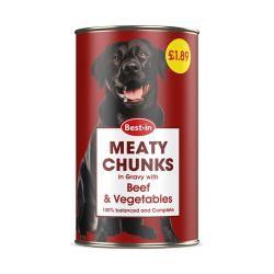 Bestin Dog Beef and Vegetables £1.89 - 1.2kg - Case of 6