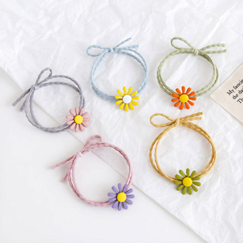 Small Daisy Flower Hair Tie Hair Band