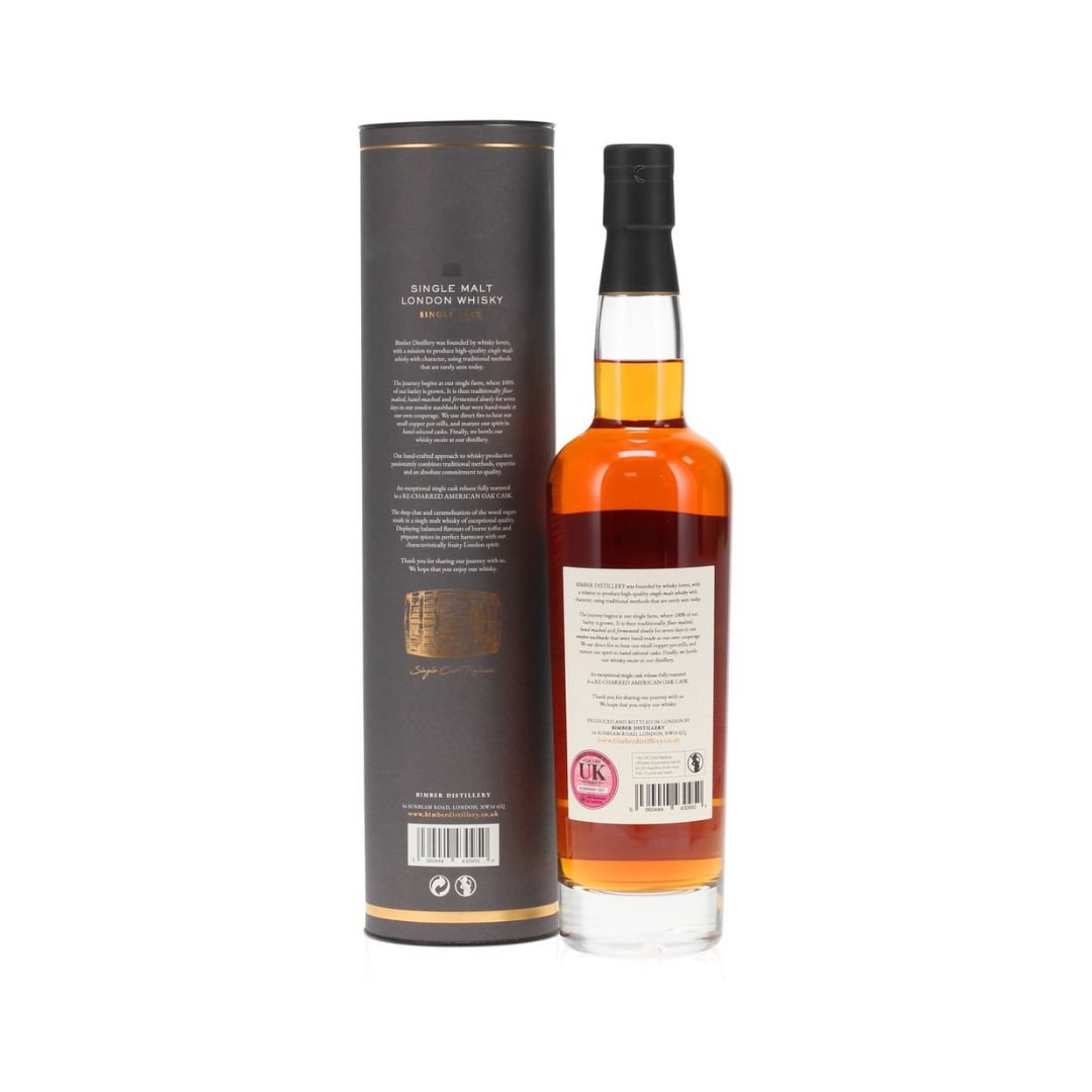 Bimber Re-Charred Oak Single Cask #143 Limited Edition Single Malt Whisky, 70cl