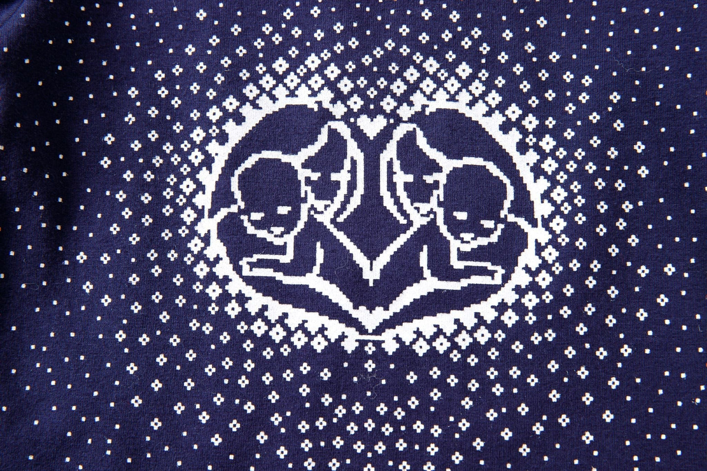 Blue Heart Child Top