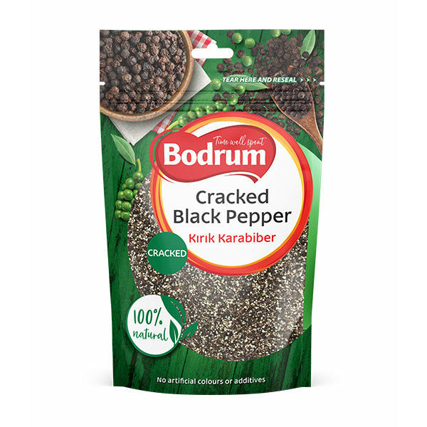 Bodrum Spice Black Pepper Cracked (Kirik Karabiber) 100g