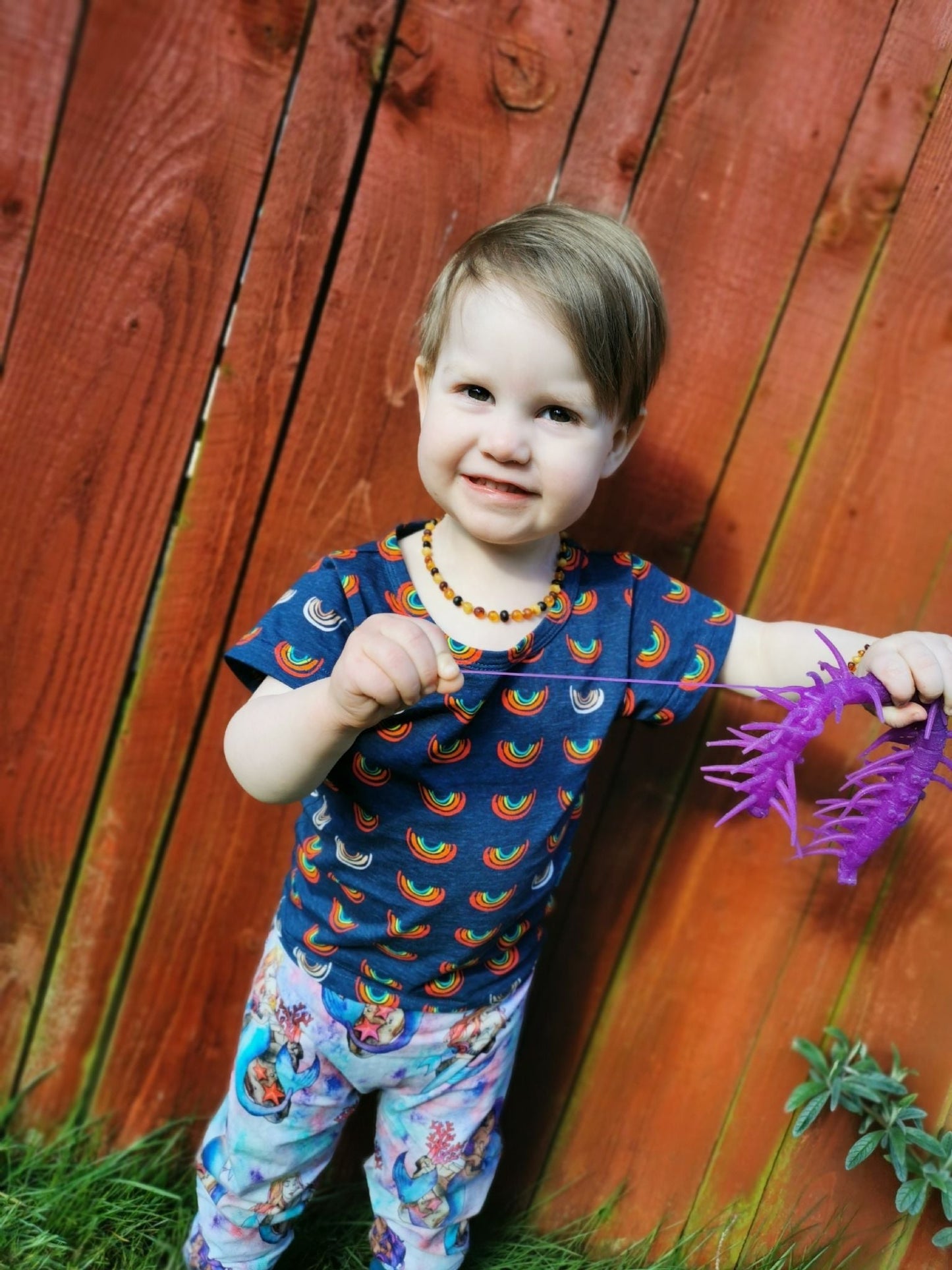 Boob Over the Rainbow Kids Top - Soft Cotton Unisex T-Shirt