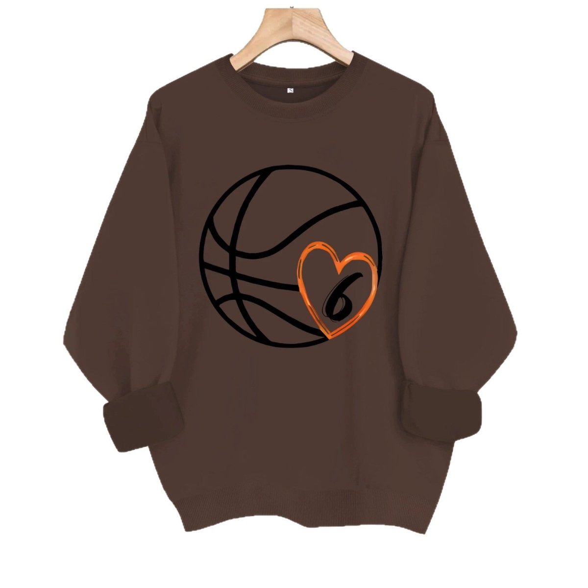 Bottom shirt with fleece hoodie