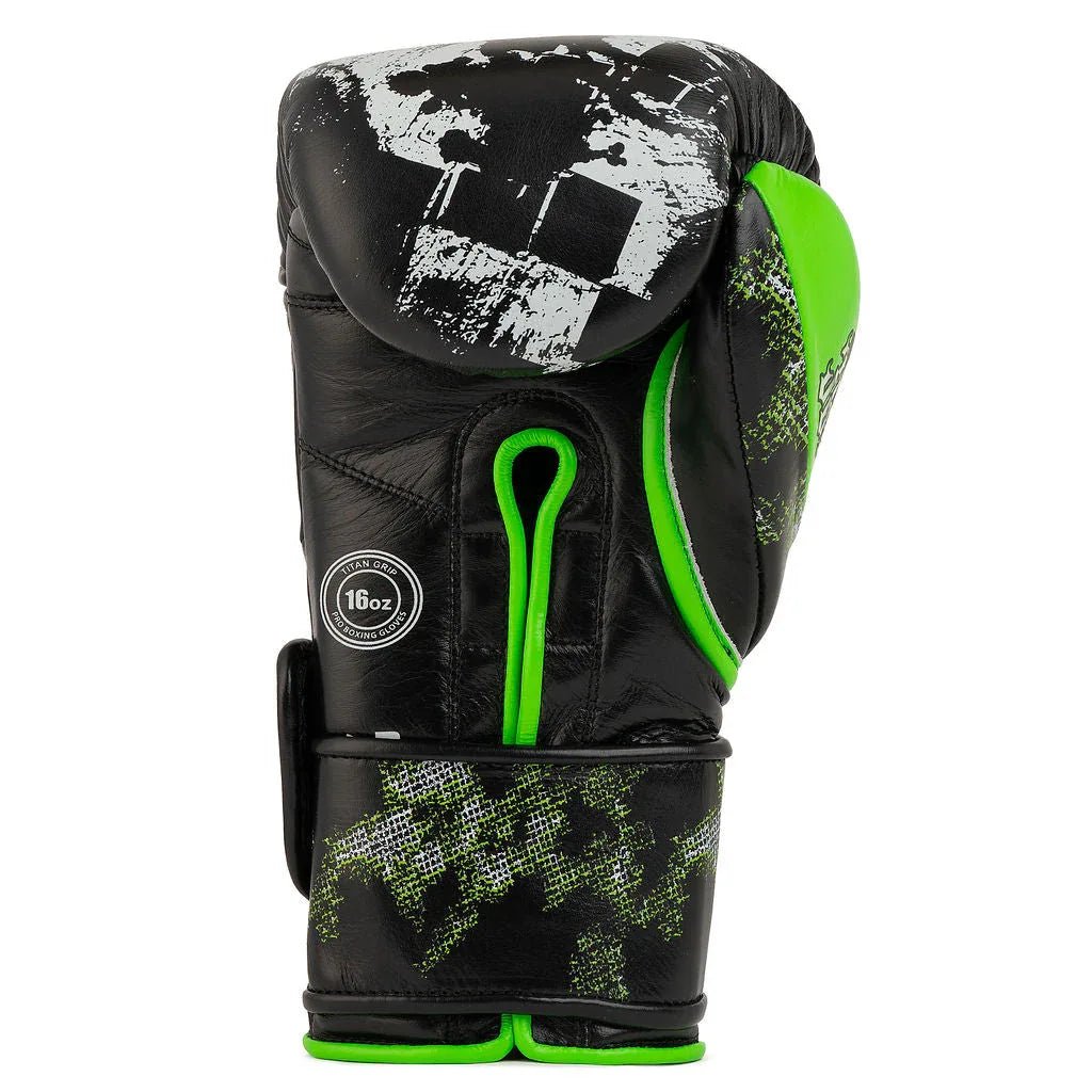 Bravose 16oz Velcro Boxing Gloves – Limited Edition Graffiti Design with Premium Synthetic Leather