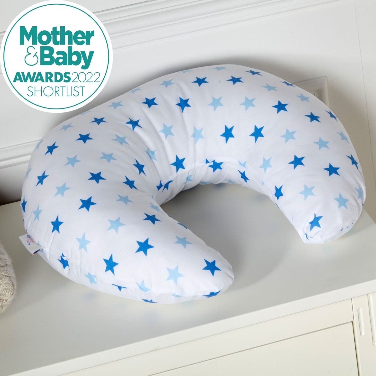 For Your Little One Nursing Pillow | Little Star Blue