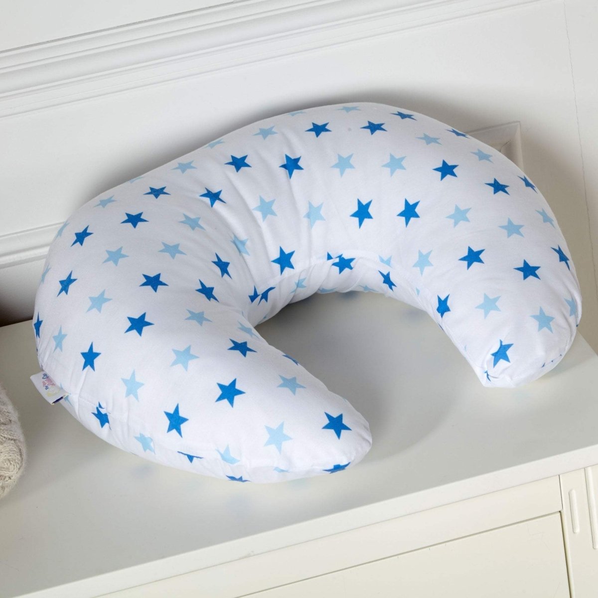 For Your Little One Nursing Pillow | Little Star Blue