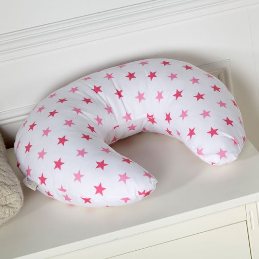 Nursing Pillow Cover - Little Pink Star