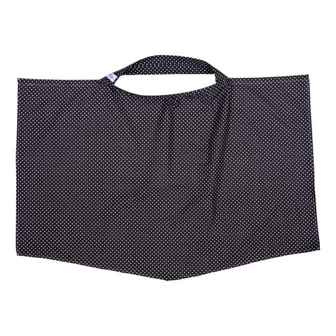 Breastfeeding Apron - White Stars Pattern - 100% Cotton