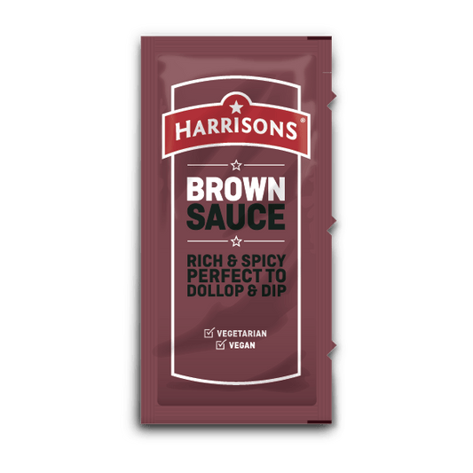 Brown Sauce Sachets | Case of 200 | Vegan & Vegetarian