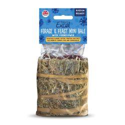 Burgess Excel Forage & Feast Hay Bale Cornflower, 100g