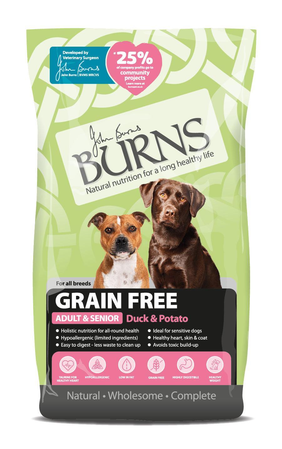 Burns Adult Grain Free Duck 12kg