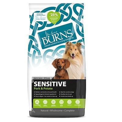 Burns Sensitive with Pork 6kg