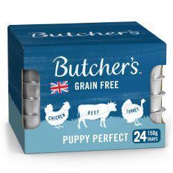 Butchers Puppy Perfect Tins - 6 x 400g - Case of 4